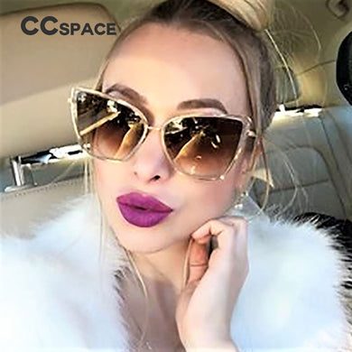 45255 Women Cat Eye Sunglasses Mirror Glasses UV400 Male Female Shades