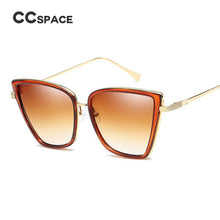Load image into Gallery viewer, 45255 Women Cat Eye Sunglasses Mirror Glasses UV400 Male Female Shades