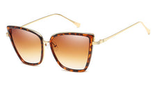 Load image into Gallery viewer, 45255 Women Cat Eye Sunglasses Mirror Glasses UV400 Male Female Shades