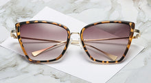 Load image into Gallery viewer, 45255 Women Cat Eye Sunglasses Mirror Glasses UV400 Male Female Shades
