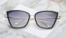Load image into Gallery viewer, 45255 Women Cat Eye Sunglasses Mirror Glasses UV400 Male Female Shades