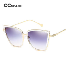 Load image into Gallery viewer, 45255 Women Cat Eye Sunglasses Mirror Glasses UV400 Male Female Shades