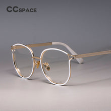 Load image into Gallery viewer, 45257 Ladies Cat Eye Glasses Frames Anti Blue Light for Women Metal Frame Optical Eyewear Computer Eyeglasses