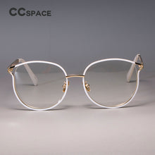 Load image into Gallery viewer, 45257 Ladies Cat Eye Glasses Frames Anti Blue Light for Women Metal Frame Optical Eyewear Computer Eyeglasses