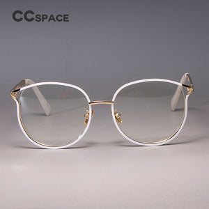 Ladies Cat Eye Glasses Frames For Women Metal frame Optical Fashion Eyewear Computer EyeGlasses