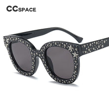 Load image into Gallery viewer, 45285 Colors G Diamond Crystal Star Sunglasses For Women Square Brand Glasses Designer Female Shades UV Protection