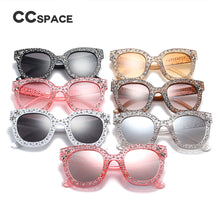 Load image into Gallery viewer, 45285 Colors G Diamond Crystal Star Sunglasses For Women Square Brand Glasses Designer Female Shades UV Protection