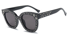 Load image into Gallery viewer, 45285 Colors G Diamond Crystal Star Sunglasses For Women Square Brand Glasses Designer Female Shades UV Protection