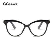 Carica l&#39;immagine nel visualizzatore di Gallery, 45288 Montature per occhiali Cat Eye da donna anti blu Occhiali da vista per computer con design di marca Rivet 