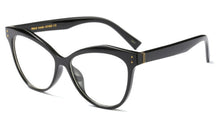 Carica l&#39;immagine nel visualizzatore di Gallery, 45288 Montature per occhiali Cat Eye da donna anti blu Occhiali da vista per computer con design di marca Rivet 