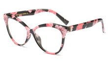 Carica l&#39;immagine nel visualizzatore di Gallery, 45288 Montature per occhiali Cat Eye da donna anti blu Occhiali da vista per computer con design di marca Rivet 