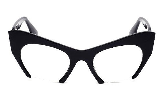 45292 Ladies Small Half Frame Cat Eye Glasses Frames Women Brand Designer Optical Eyewear Computer Glasses