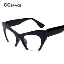Load image into Gallery viewer, 45292 Ladies Small Half Frame Cat Eye Glasses Frames Women Brand Designer Optical Eyewear Computer Glasses