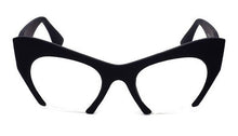 Carica l&#39;immagine nel visualizzatore di Gallery, Retro Half Frame Cat Eye Glasses Frames Women Optical Fashion Eyewear Computer Glasses
