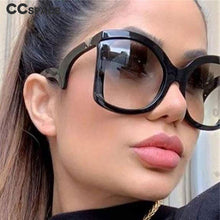Load image into Gallery viewer, 45309 Cat Eye Sunglasses Women Brand Glasses Designer Female Gradient Shades