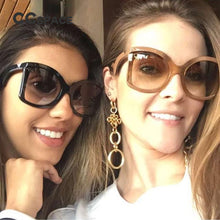 Load image into Gallery viewer, 45309 Cat Eye Sunglasses Women Brand Glasses Designer Female Gradient Shades