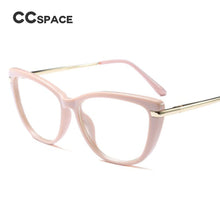 Load image into Gallery viewer, 45366 Cat Eye Anti-blue Light Glasses Frames Women Red Pink Optical EyeGlasses Prescription Eyewear Computer EyeGlasses