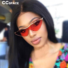 Load image into Gallery viewer, 45373 Metal Frame Cat Eye Sunglasses Men Women Shades UV400 Vintage Glasses