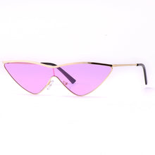 Load image into Gallery viewer, 45373 Metal Frame Cat Eye Sunglasses Men Women Shades UV400 Vintage Glasses