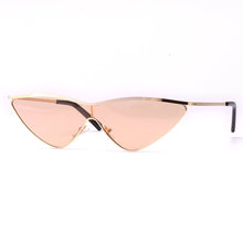 Load image into Gallery viewer, 45373 Metal Frame Cat Eye Sunglasses Men Women Shades UV400 Vintage Glasses