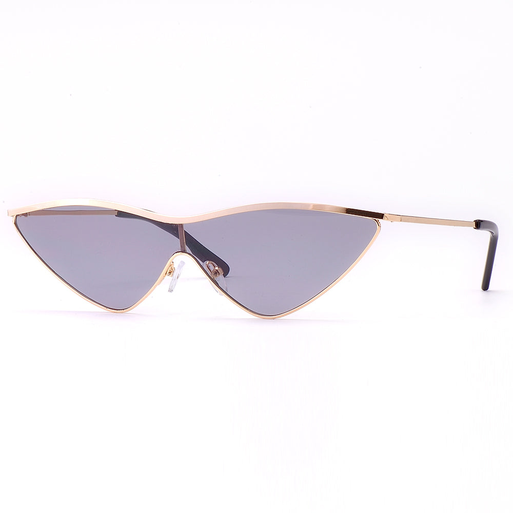45373 Metal Frame Cat Eye Sunglasses Men Women Shades UV400 Vintage Glasses