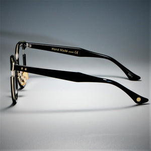 45376 Women Cat Eye Glasses Frames Optical EyeGlasses Metal Frame Prescription Eyewear Computer Glasses