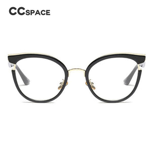 Women Cat Eye Glasses Frames Optical EyeGlasses Fashion Metal Frame Prescription Eyewear Computer Glasses