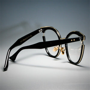 Women Cat Eye Glasses Frames Optical EyeGlasses Fashion Metal Frame Prescription Eyewear Computer Glasses