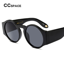 Load image into Gallery viewer, 45383 Retro Round Sunglasses Sexy Shades Men Women Transparent Mirror Leg Brand Glasses Designer Female
