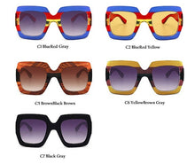 Load image into Gallery viewer, 45406 Sexy Square Frame Sunglasses Women Shades goggles Men UV400 Brand Glasses Female