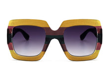 Load image into Gallery viewer, 45406 Sexy Square Frame Sunglasses Women Shades goggles Men UV400 Brand Glasses Female