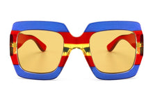 Load image into Gallery viewer, 45406 Sexy Square Frame Sunglasses Women Shades goggles Men UV400 Brand Glasses Female