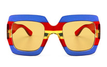 Load image into Gallery viewer, 45406 Sexy Square Frame Sunglasses Women Shades goggles Men UV400 Brand Glasses Female