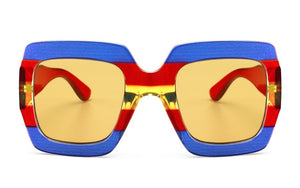 45406 Sexy Square Frame Sunglasses Women Shades goggles Men UV400 Brand Glasses Female