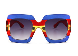 45406 Sexy Square Frame Sunglasses Women Shades goggles Men UV400 Brand Glasses Female