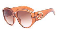 Load image into Gallery viewer, 45413 Oversized Oval Sunglasses Men Women Glasses Designer UV400  Male Female Shades