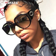 Load image into Gallery viewer, 45413 Oversized Oval Sunglasses Men Women Glasses Designer UV400  Male Female Shades
