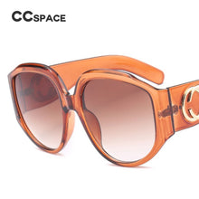 Load image into Gallery viewer, 45413 Oversized Oval Sunglasses Men Women Glasses Designer UV400  Male Female Shades