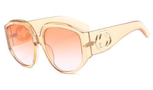 Load image into Gallery viewer, 45413 Oversized Oval Sunglasses Men Women Glasses Designer UV400  Male Female Shades