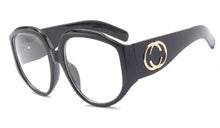 Load image into Gallery viewer, 45413 Oversized Oval Sunglasses Men Women Glasses Designer UV400  Male Female Shades