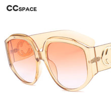 Load image into Gallery viewer, 45413 Oversized Oval Sunglasses Men Women Glasses Designer UV400  Male Female Shades