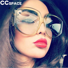 Load image into Gallery viewer, 45413 Oversized Oval Sunglasses Men Women Glasses Designer UV400  Male Female Shades