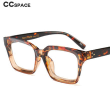 Load image into Gallery viewer, 45440 Square Retro Glasses Frames Men Women Rivet Brand Designer Optical EyeGlasses Eyewear Computer Glasses