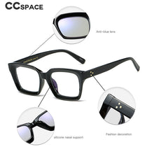 Load image into Gallery viewer, 45440 Square Retro Glasses Frames Men Women Rivet Brand Designer Optical EyeGlasses Eyewear Computer Glasses