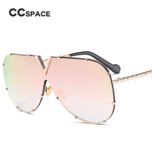 Load image into Gallery viewer, 45452 Alloy Frame One Lens V Sunglasses Women  Brand Glasses Designer Male Female Shades