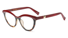 Load image into Gallery viewer, 45490 Ladies Eyebrows Square Frames Women Brand Designer Optical EyeGlasses Computer Glasses