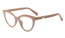 Load image into Gallery viewer, 45490 Ladies Eyebrows Square Frames Women Brand Designer Optical EyeGlasses Computer Glasses