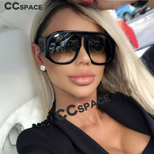 Load image into Gallery viewer, 45497 Retro Oversize Sunglasses Men Women Gradient Lens Brand Glasses Designer Male Female Shades