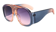 Load image into Gallery viewer, 45509 Ladies Round Sunglasses For Women Big Frame Gradient Brand Glasses Designer Male Female Shades