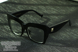 45512 Big Glasses Frame Cat Eye Women sunglasses Retro Oversized Eyeglasses